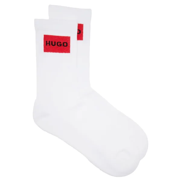 2 пары носков qs с этикеткой в рубчик cc Hugo, белый
2 пары носков qs с этикеткой в рубчик cc Hugo, белый