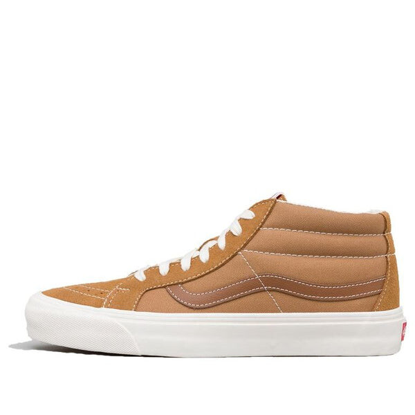Кроссовки og sk8-mid lx 'tobacco brown' Vans, коричневый
Кроссовки og sk8-mid lx 'tobacco brown' Vans, коричневый
