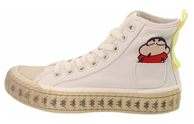 Кеды Crayon Shinchan X Kappa Canvas Shoes Unisex High-Top Heron Feather White
Кеды Crayon Shinchan X Kappa Canvas Shoes Unisex High-Top Heron Feather White