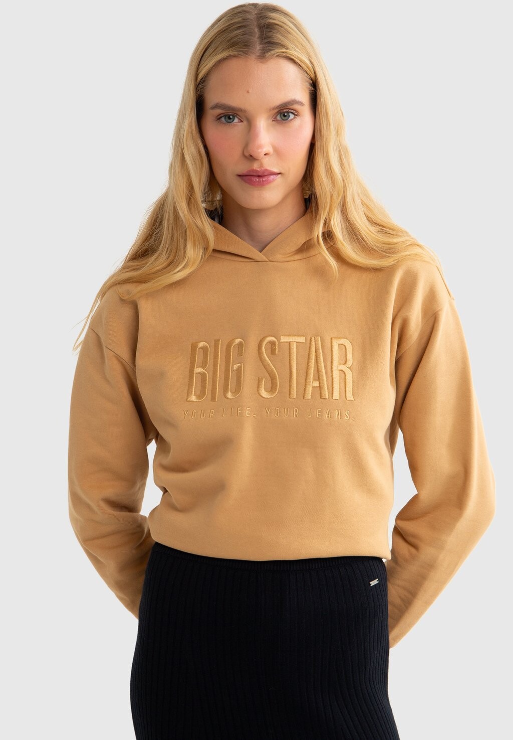 Толстовка LARISSA Big Star, бежевый
Толстовка LARISSA Big Star, бежевый