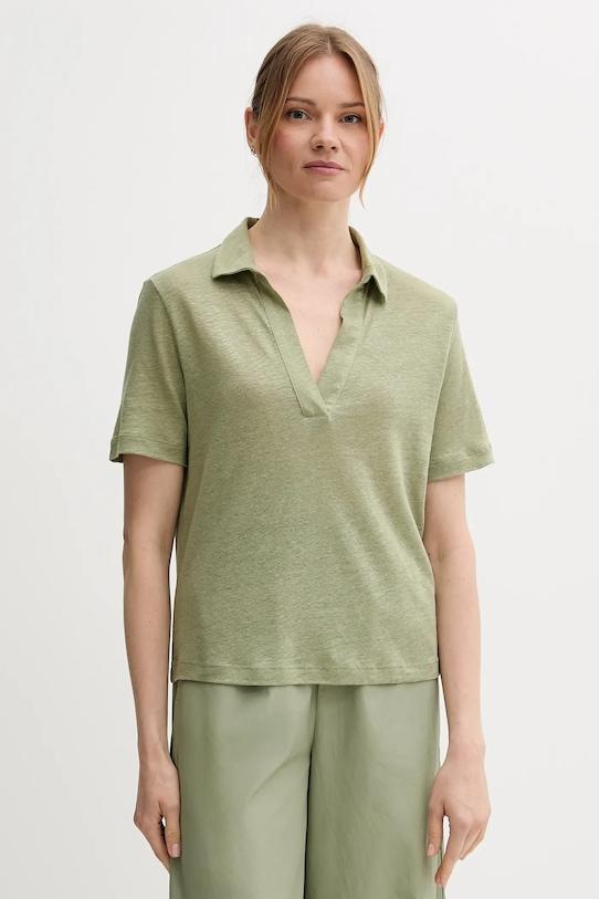 Льняная поло United Colors Of Benetton, зеленый
Льняная поло United Colors Of Benetton, зеленый