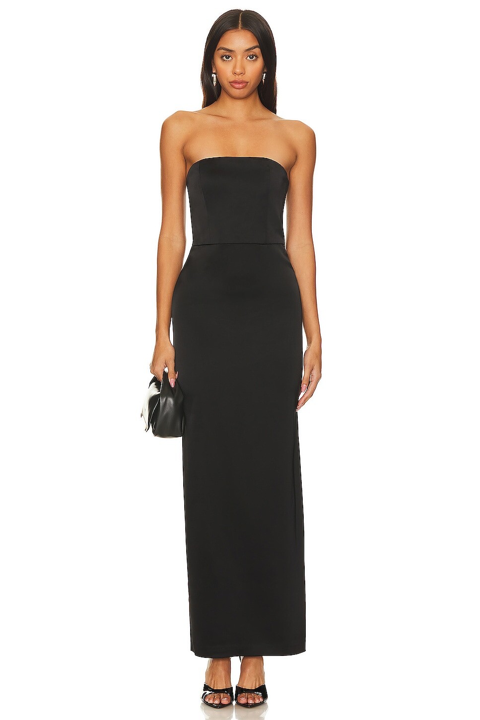 Платье макси Alice + Olivia Doreen, черный
Платье макси Alice + Olivia Doreen, черный