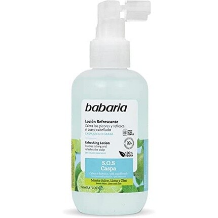 Освежающий лосьон от перхоти SOS 150мл Babaria
Освежающий лосьон от перхоти SOS 150мл Babaria