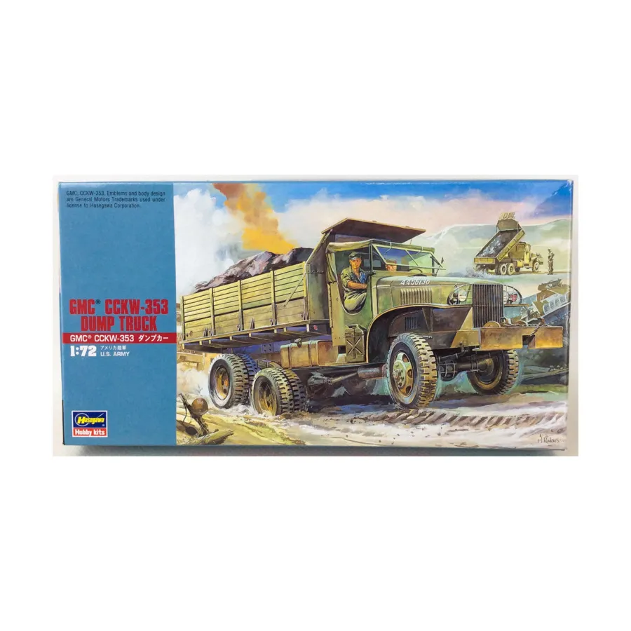 GMC CCKW-353 Самосвал, WWII Tank Miniatures (1:72) (Hasegawa)
GMC CCKW-353 Самосвал, WWII Tank Miniatures (1:72) (Hasegawa)
