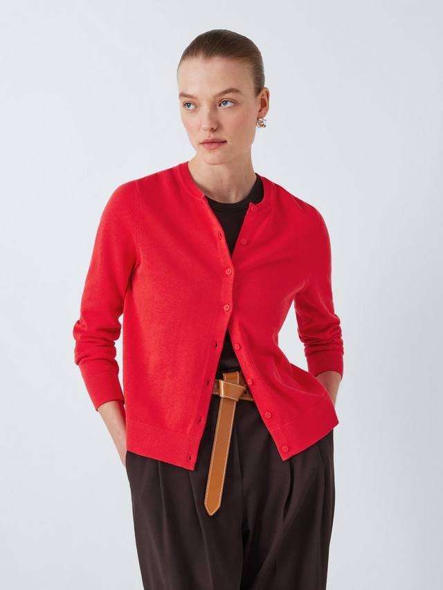 Хлопковый кардиган с круглым вырезом горловины John Lewis, цвет Hibiscus
Хлопковый кардиган с круглым вырезом горловины John Lewis, цвет Hibiscus