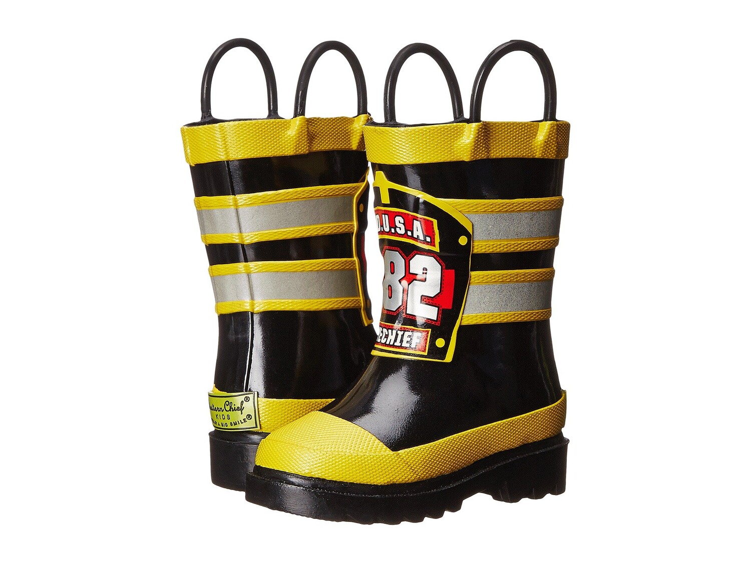 Ботинки Western Chief Kids F.D.U.S.A. Firechief Rain Boot (Toddler/Little Kid/Big Kid), черный
Ботинки Western Chief Kids F.D.U.S.A. Firechief Rain Boot (Toddler/Little Kid/Big Kid), черный