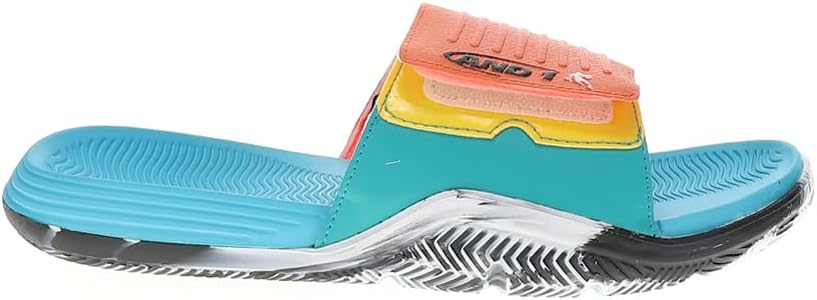 Мужские сандалии AND1 Nothing But Net Slide Повседневные - синие, оранжевые
Мужские сандалии AND1 Nothing But Net Slide Повседневные - синие, оранжевые