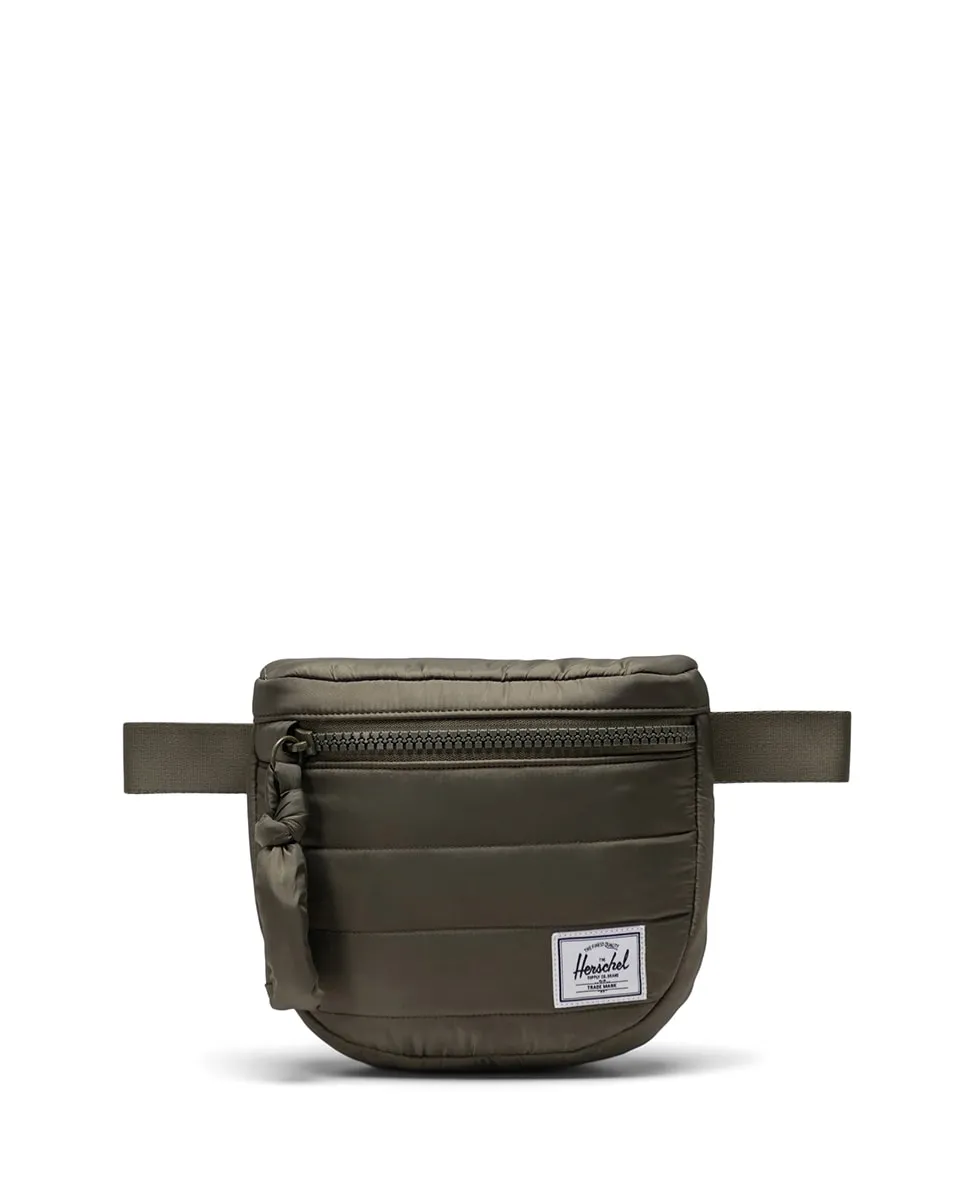 Женская поясная сумка из переработанного черного стеганого материала на 2 литра Herschel, военный зеленый
Женская поясная сумка из переработанного черного стеганого материала на 2 литра Herschel, военный зеленый