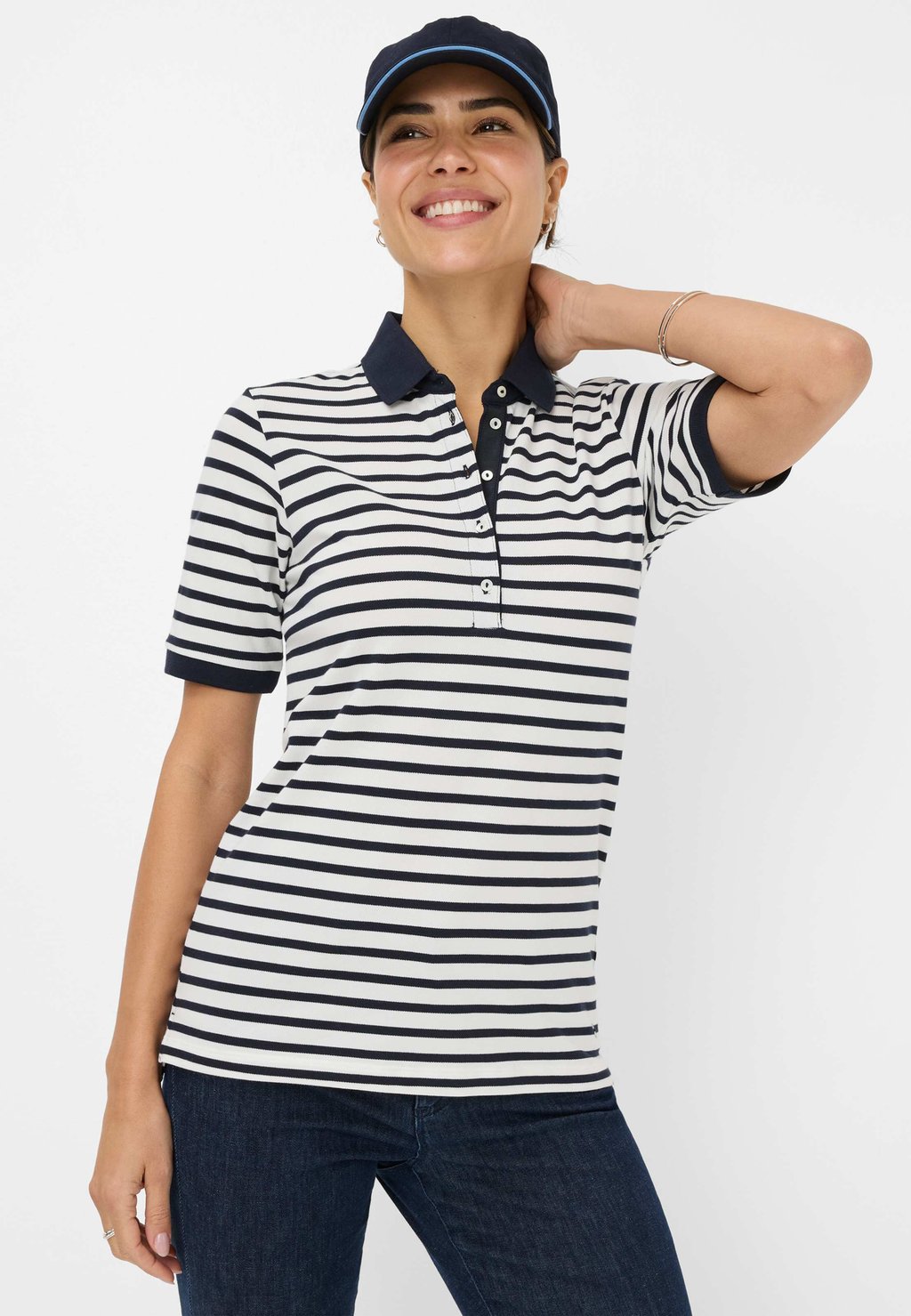 Рубашка поло STYLE CLEO BRAX, темно-синий
Рубашка поло STYLE CLEO BRAX, темно-синий