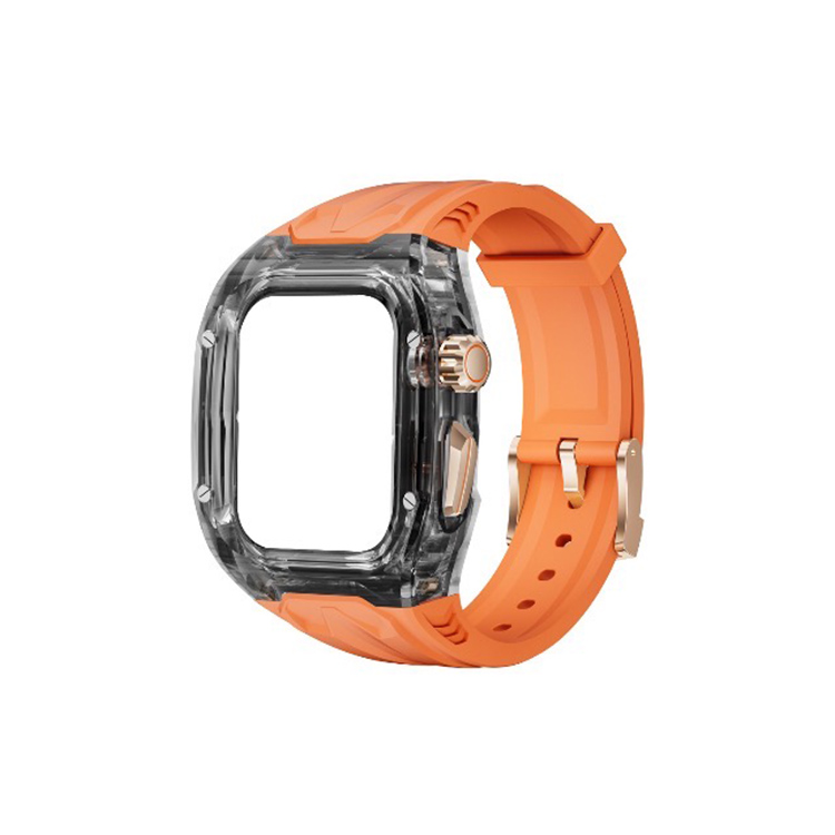 IBOANN Часы Strap Apple Compatibility TPU Material 278mm, Orange Transparent Black
IBOANN Часы Strap Apple Compatibility TPU Material 278mm, Orange Transparent Black