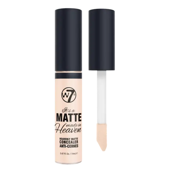 Матирующий консилер для глаз светлый нейтральный W7 Matte Made In Heaven, 14 мл
Матирующий консилер для глаз светлый нейтральный W7 Matte Made In Heaven, 14 мл