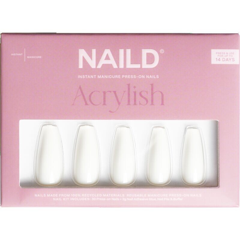 Белый акрил, удлиненный NailD, 1 шт.
Белый акрил, удлиненный NailD, 1 шт.