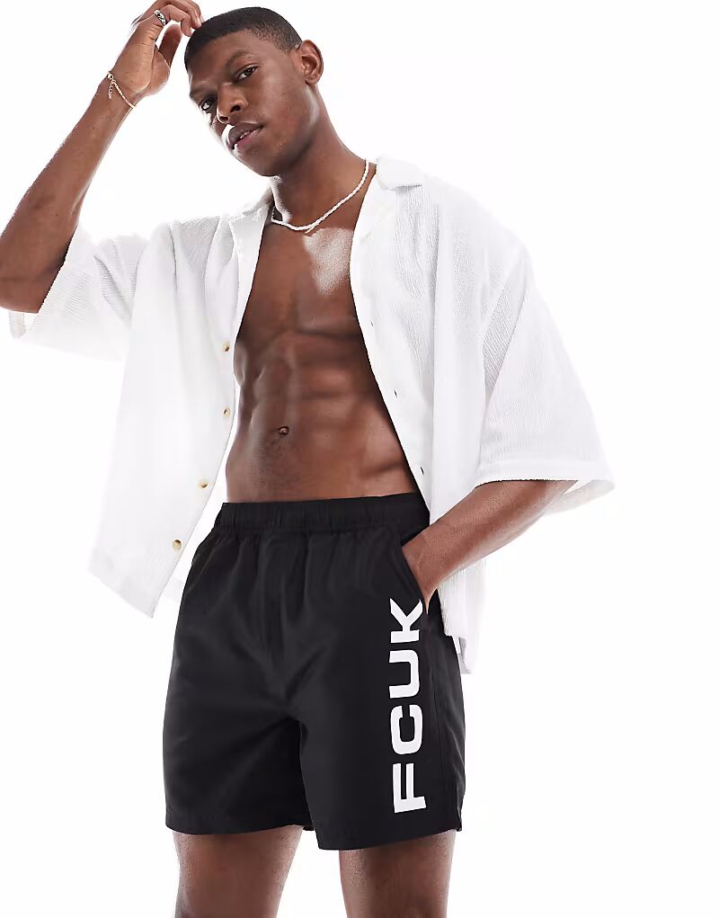 Плавки French Connection с логотипом FCUK в черно-белом цвете French Connection Mens
Плавки French Connection с логотипом FCUK в черно-белом цвете French Connection Mens