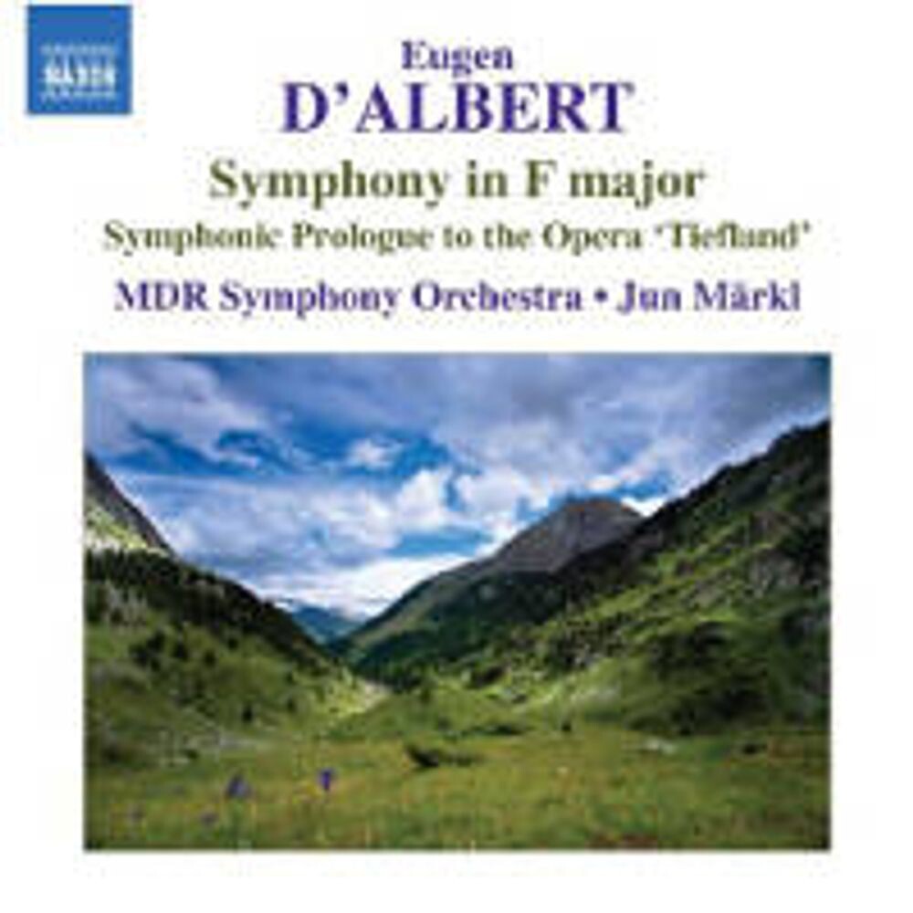 Диск CD D'Albert: Symphony In F Major / Symphonic Prologue To Tiefland - Eugen d'Albert, Jun Märkl, MDR Leipzig Radio Symphony Orchestra
Диск CD D'Albert: Symphony In F Major / Symphonic Prologue To Tiefland - Eugen d'Albert, Jun Märkl, MDR Leipzig Radio Symphony Orchestra