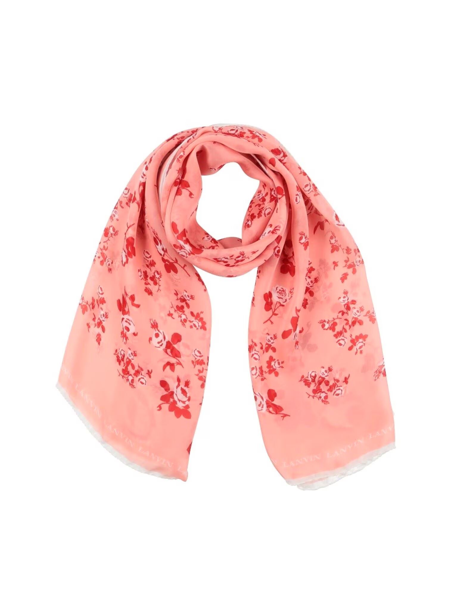 Шарф Lanvin, лососево-розовый
Шарф Lanvin, лососево-розовый