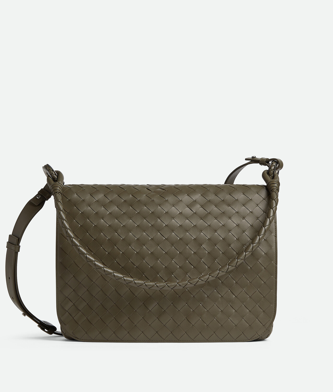 Small swing messenger BOTTEGA VENETA, кипарис
Small swing messenger BOTTEGA VENETA, кипарис