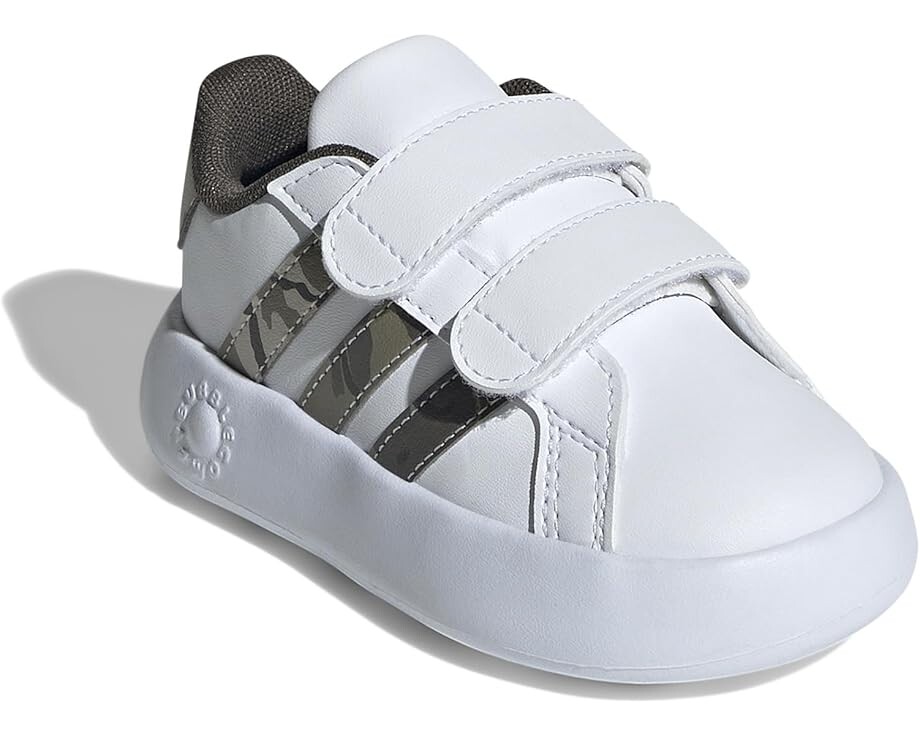 Кроссовки adidas Kids Grand Court 2.0, цвет White/Olive Strata/Putty Grey
Кроссовки adidas Kids Grand Court 2.0, цвет White/Olive Strata/Putty Grey