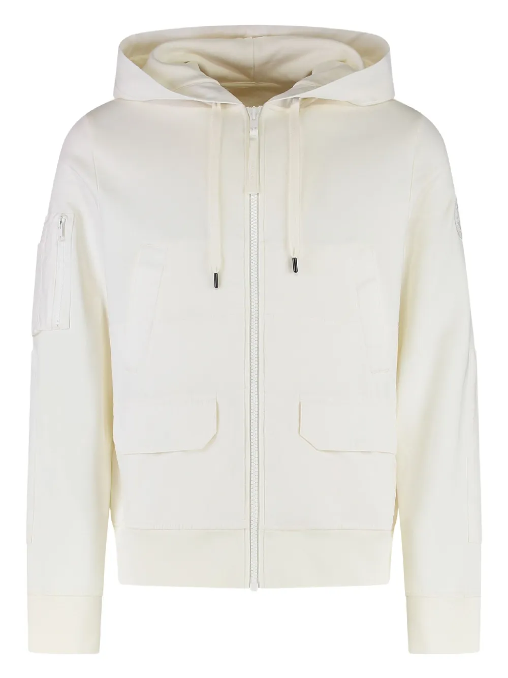 Худи на молнии с карманом Canada Goose, белый
Худи на молнии с карманом Canada Goose, белый