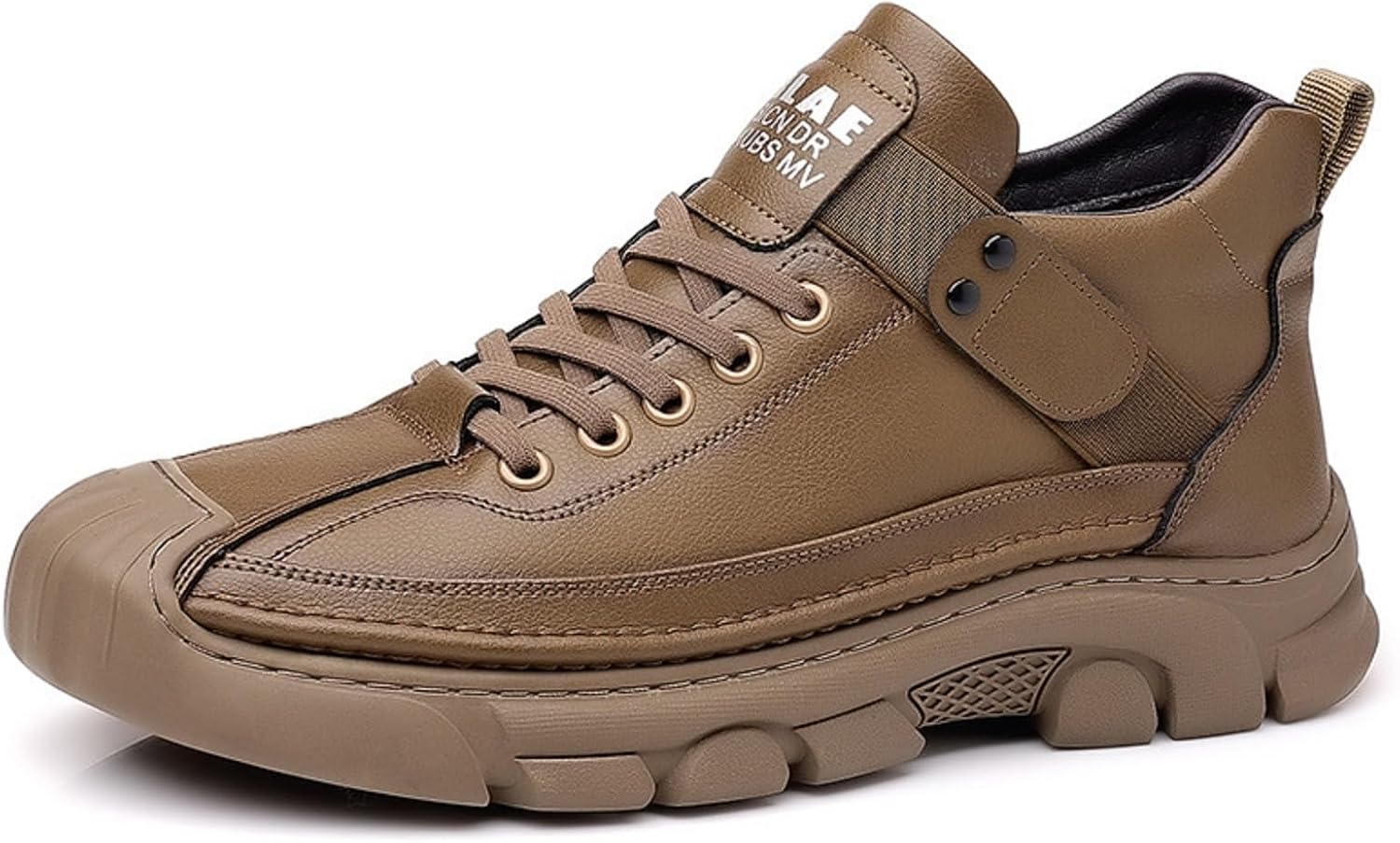 Мужские кожаные водонепроницаемые походные ботинки на высоком ходу Чукка для кемпинга и вождения, круглогодичные повседневные шнурованные кроссовки с противоскользящей подошвой, удобные для ходьбы Tokouk, коричневый
Мужские кожаные водонепроницаемые походные ботинки на высоком ходу Чукка для кемпинга и вождения, круглогодичные повседневные шнурованные кроссовки с противоскользящей подошвой, удобные для ходьбы Tokouk, коричневый