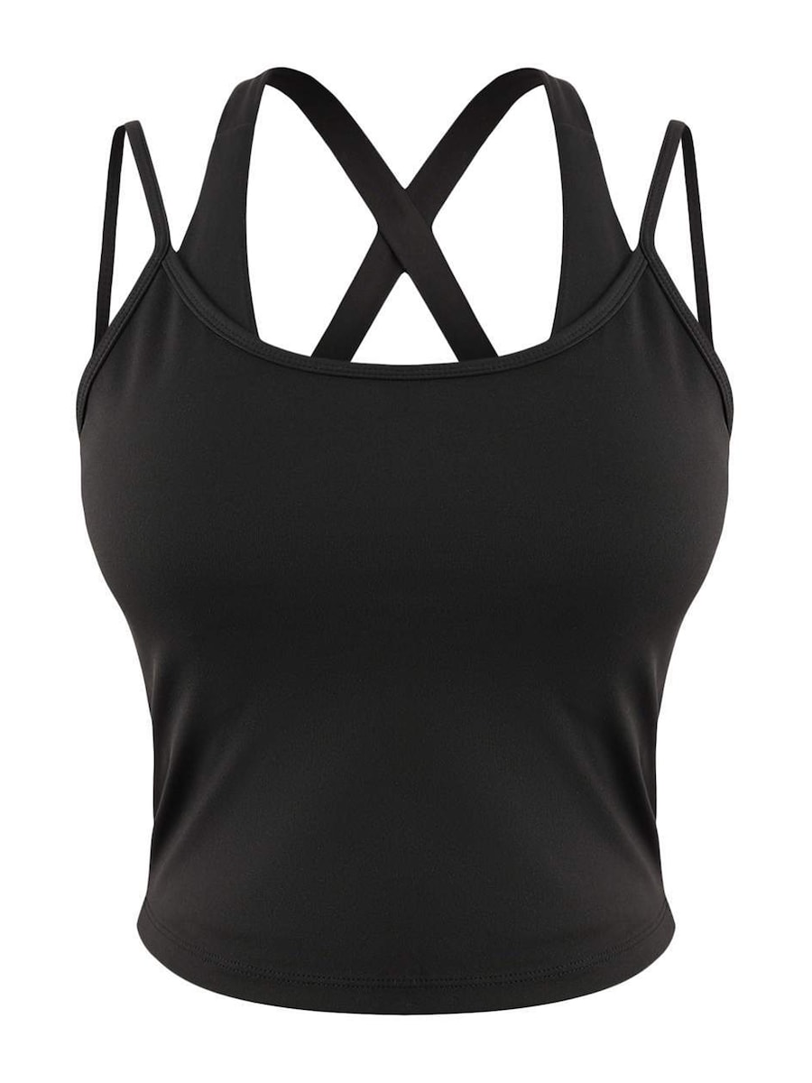 Топ Trendyol, черный
Топ Trendyol, черный