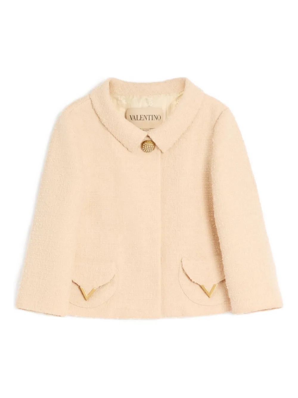 Пиджак с логотипом VLogo Signature Valentino Garavani, бежевый
Пиджак с логотипом VLogo Signature Valentino Garavani, бежевый