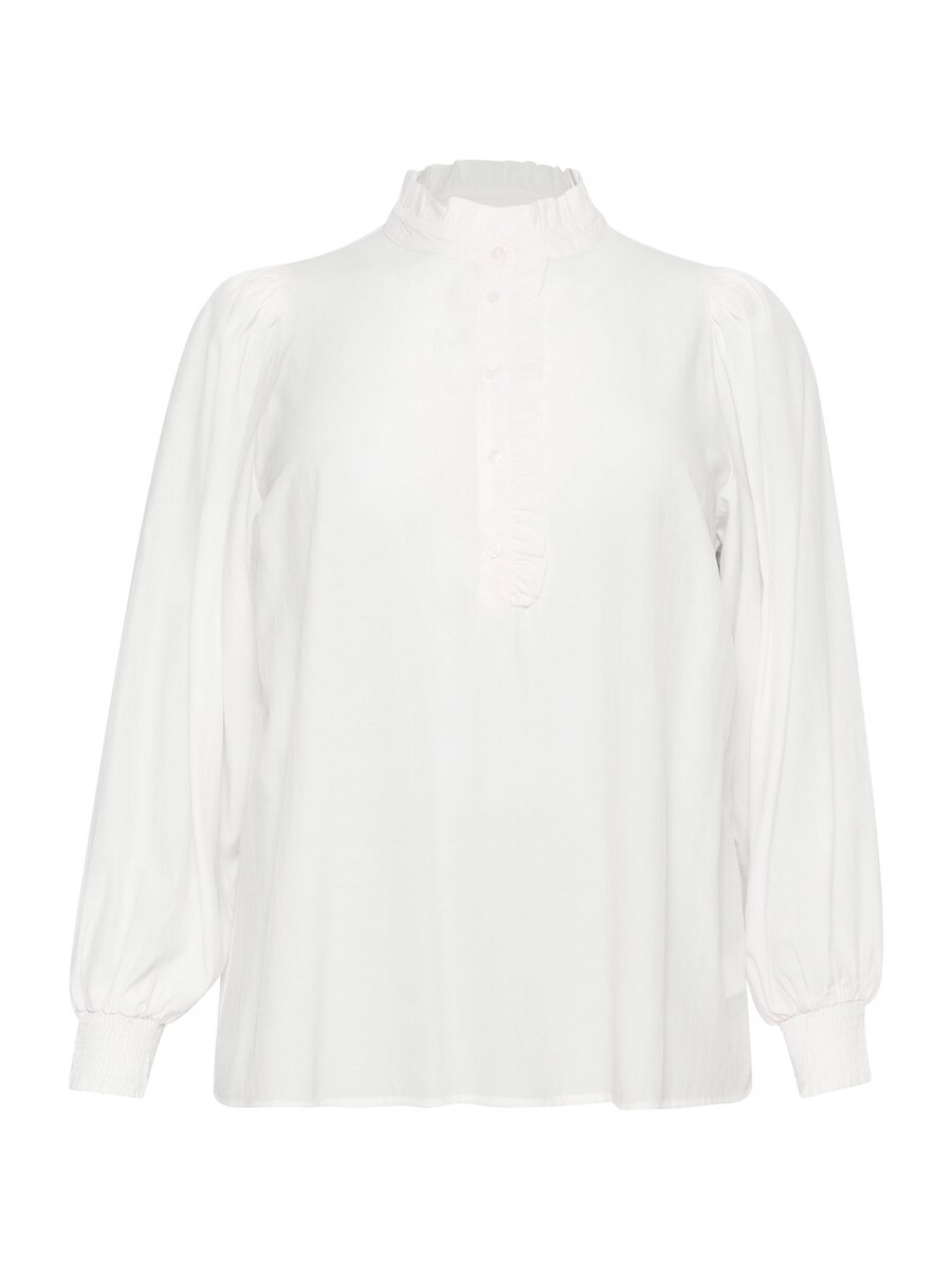 Рубашка KAFFE CURVE Blouse Dorina, белый 
Рубашка KAFFE CURVE Blouse Dorina, белый
