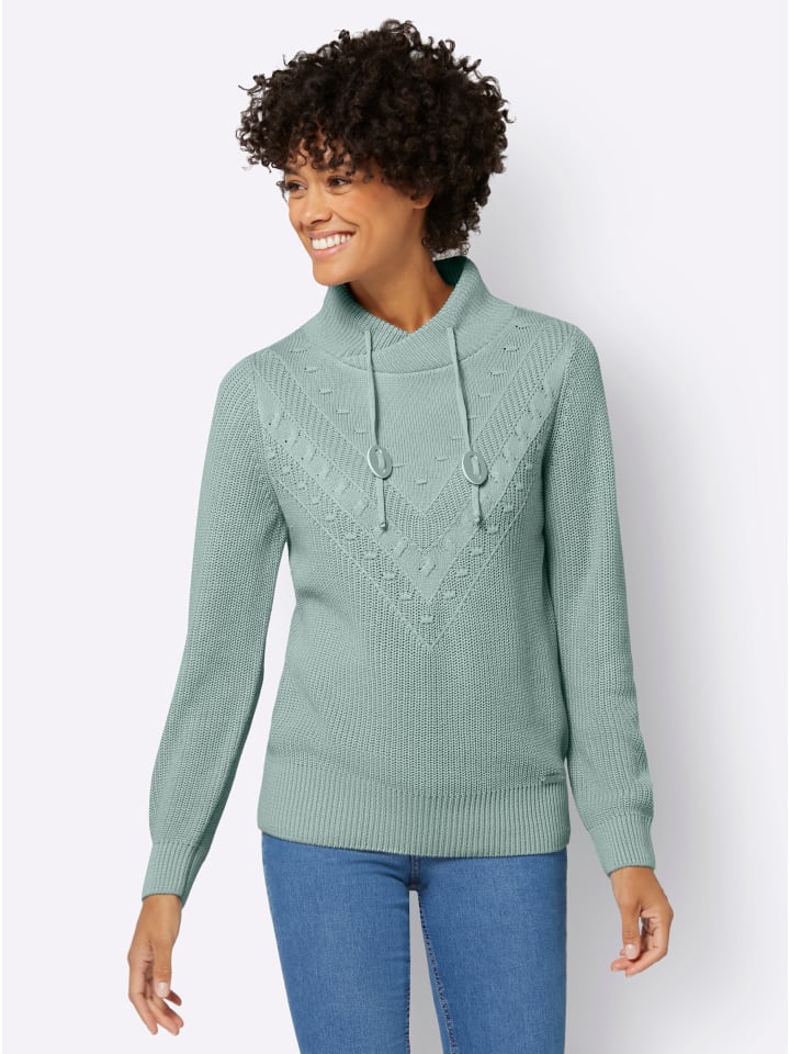 Вязаный свитер цвета лайма и мяты WITT WEIDEN
Вязаный свитер цвета лайма и мяты WITT WEIDEN