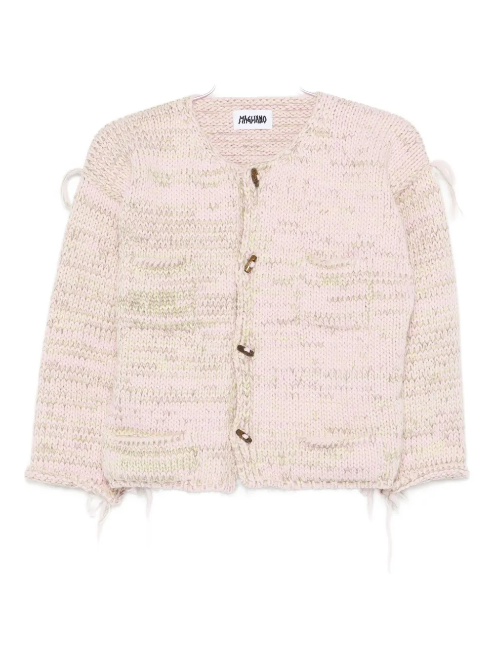 Текстурированный кардиган с застежкой-тогл Magliano, розовый
Текстурированный кардиган с застежкой-тогл Magliano, розовый