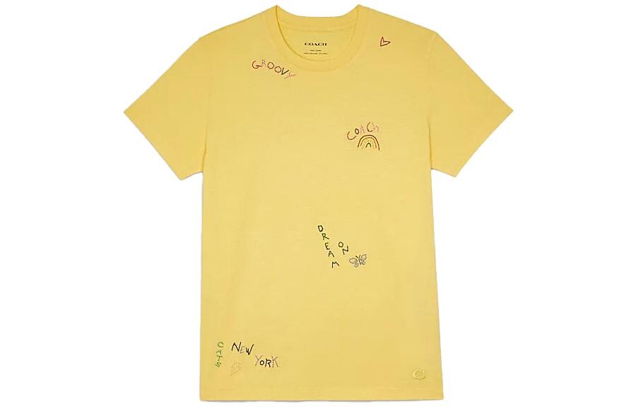 Футболка мужская желтая Coach, желтый
Футболка мужская желтая Coach, желтый