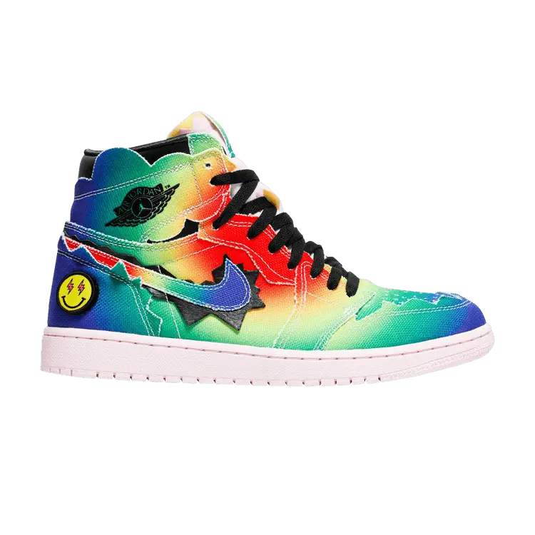 Кроссовки Air Jordan J. Balvin x Air Jordan 1 Retro OG High 'Colores Y Vibras' Sample, разноцветный
Кроссовки Air Jordan J. Balvin x Air Jordan 1 Retro OG High 'Colores Y Vibras' Sample, разноцветный