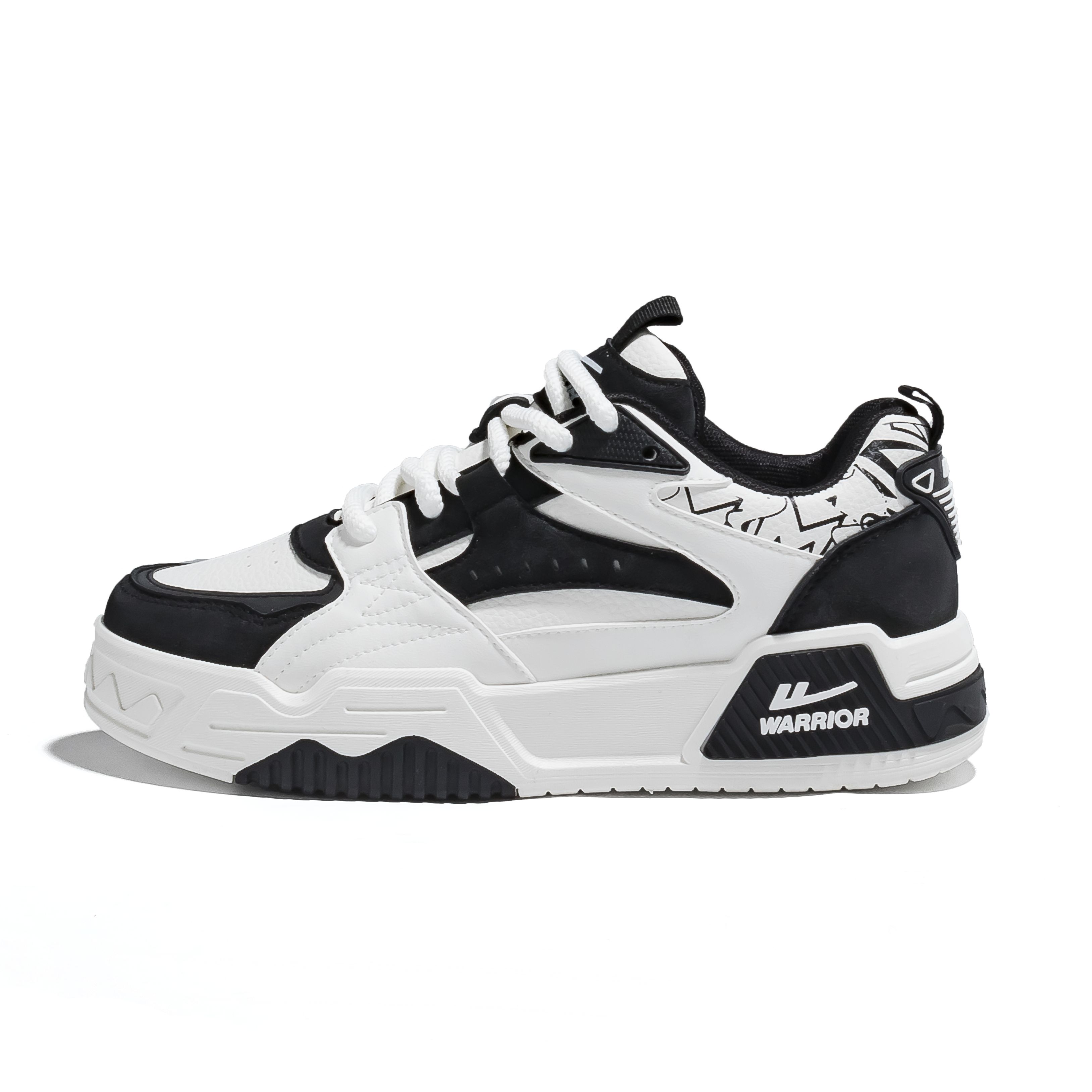 WARRIOR Низкие скейтерские кроссовки мужские белый темно-синий
WARRIOR Низкие скейтерские кроссовки мужские белый темно-синий