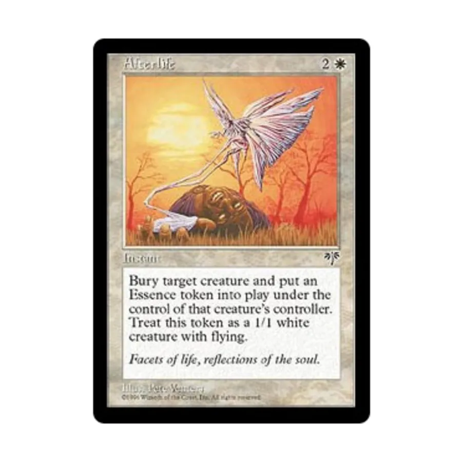 CCG Загробная жизнь (U), MTG - Mirage
CCG Загробная жизнь (U), MTG - Mirage