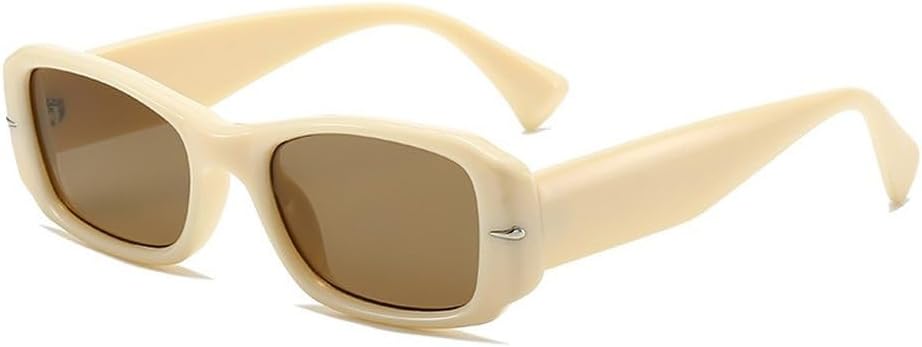 Популярные модные прямоугольные солнцезащитные очки для женщин в стиле панк с заклепками, градиентные линзы, защита от УФ-излучения UV400, ретро-солнцезащитные очки для мужчин SKFGNX, Beige Tea
Популярные модные прямоугольные солнцезащитные очки для женщин в стиле панк с заклепками, градиентные линзы, защита от УФ-излучения UV400, ретро-солнцезащитные очки для мужчин SKFGNX, Beige Tea