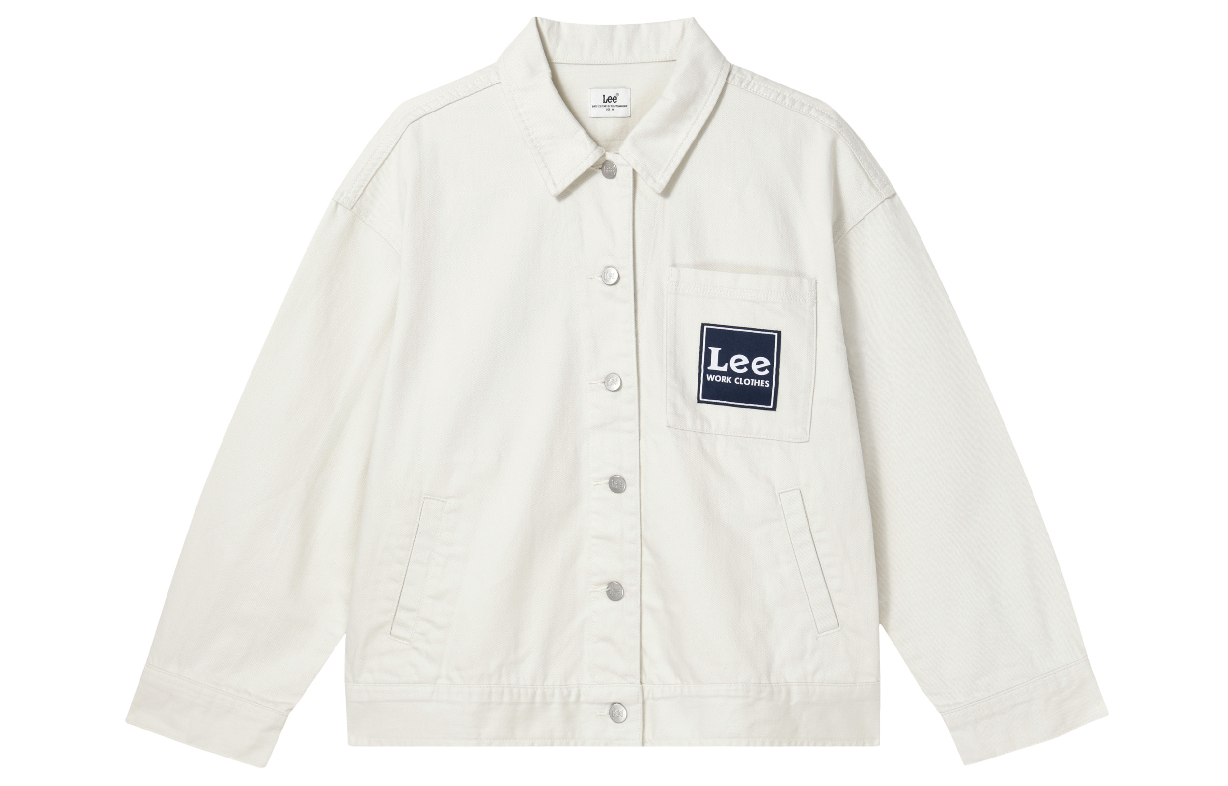 Lee Женская куртка натурального белого цвета, Raw White
Lee Женская куртка натурального белого цвета, Raw White