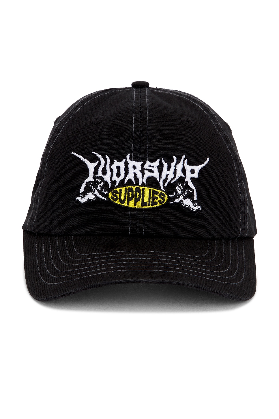 Шестипанельная шляпа Messenger Worship Supplies, black
Шестипанельная шляпа Messenger Worship Supplies, black