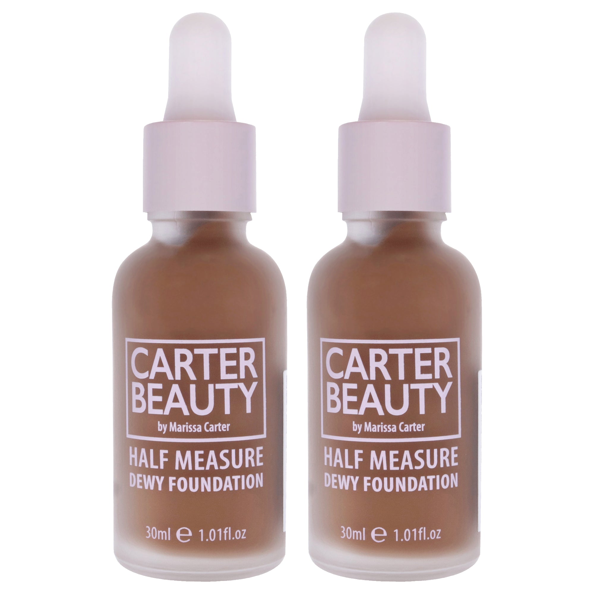 Тональный крем Half Measure Dewy Foundation - Vanilla Fudge от Carter Beauty для женщин - 30 мл - упаковка из 2 штук, прозрачный
Тональный крем Half Measure Dewy Foundation - Vanilla Fudge от Carter Beauty для женщин - 30 мл - упаковка из 2 штук, прозрачный