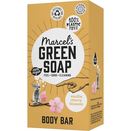 Батончик для тела «Ваниль и вишня» 150 г, Marcel'S Green Soap
Батончик для тела «Ваниль и вишня» 150 г, Marcel'S Green Soap