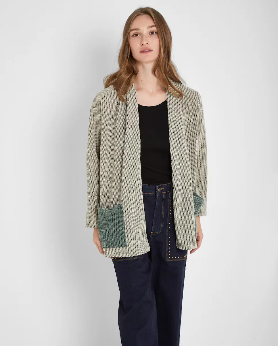 Женский кардиган длины миди с карманами Trucco, цвет Crudo
Женский кардиган длины миди с карманами Trucco, цвет Crudo