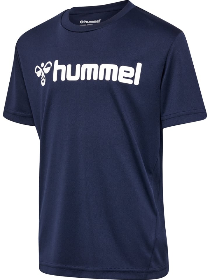 Рубашка Hmllogo Jersey S/S Kids синего цвета Hummel
Рубашка Hmllogo Jersey S/S Kids синего цвета Hummel