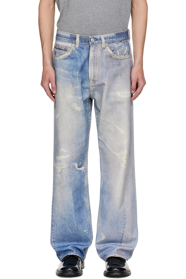 Our Legacy Синие джинсы третьего кроя
Our Legacy Синие джинсы третьего кроя