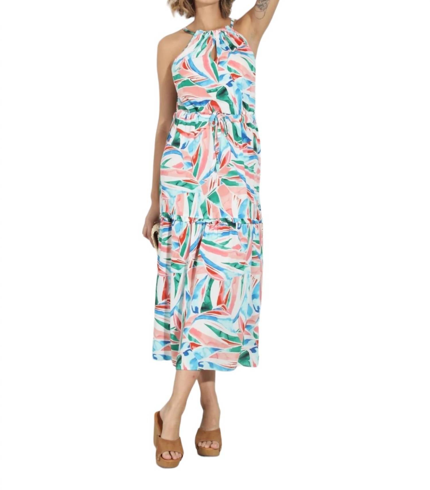 Платье-миди с вырезом халтер в стиле Венди Veronica M, цвет wendy
Платье-миди с вырезом халтер в стиле Венди Veronica M, цвет wendy