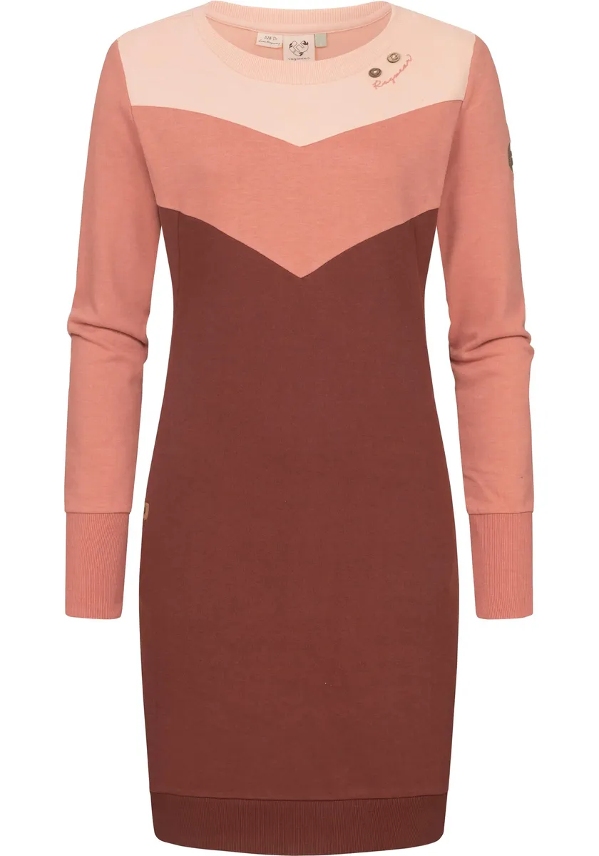 Платье-свитшот в стиле Ragwear "Trega Dress Organic", стильное платье с длинными рукавами на зиму, цвет Lachs
Платье-свитшот в стиле Ragwear "Trega Dress Organic", стильное платье с длинными рукавами на зиму, цвет Lachs