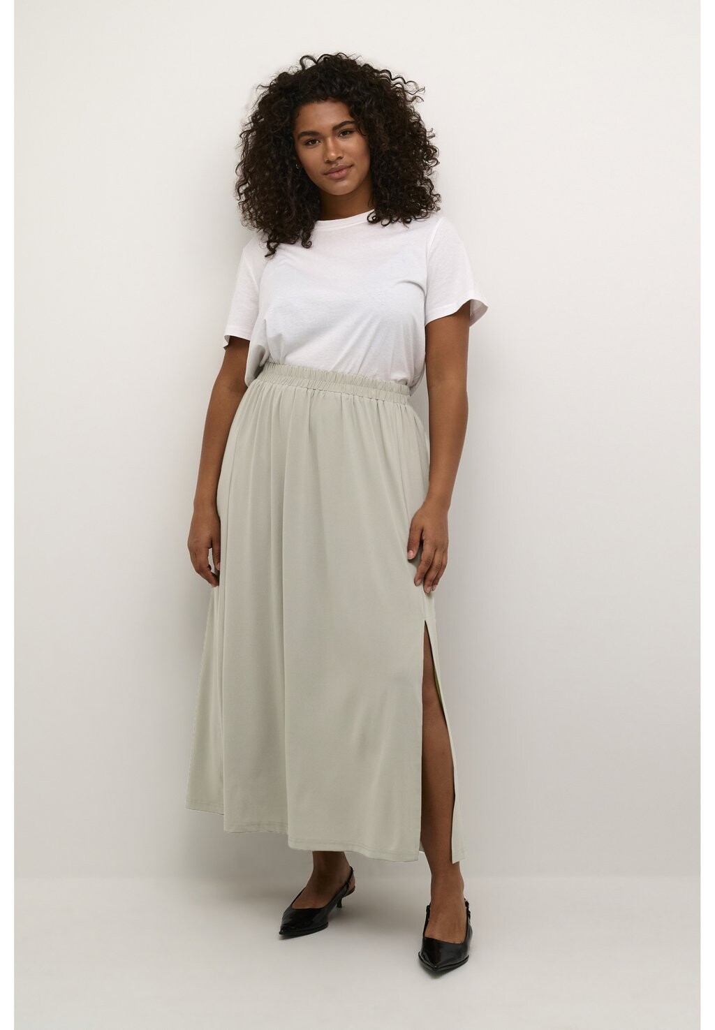 Юбка макси Mallia Kaffe Curve, хаки
Юбка макси Mallia Kaffe Curve, хаки