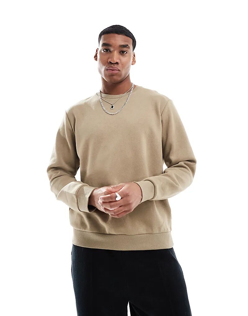 Толстовка свободного покроя бежевого цвета Jack & Jones
Толстовка свободного покроя бежевого цвета Jack & Jones