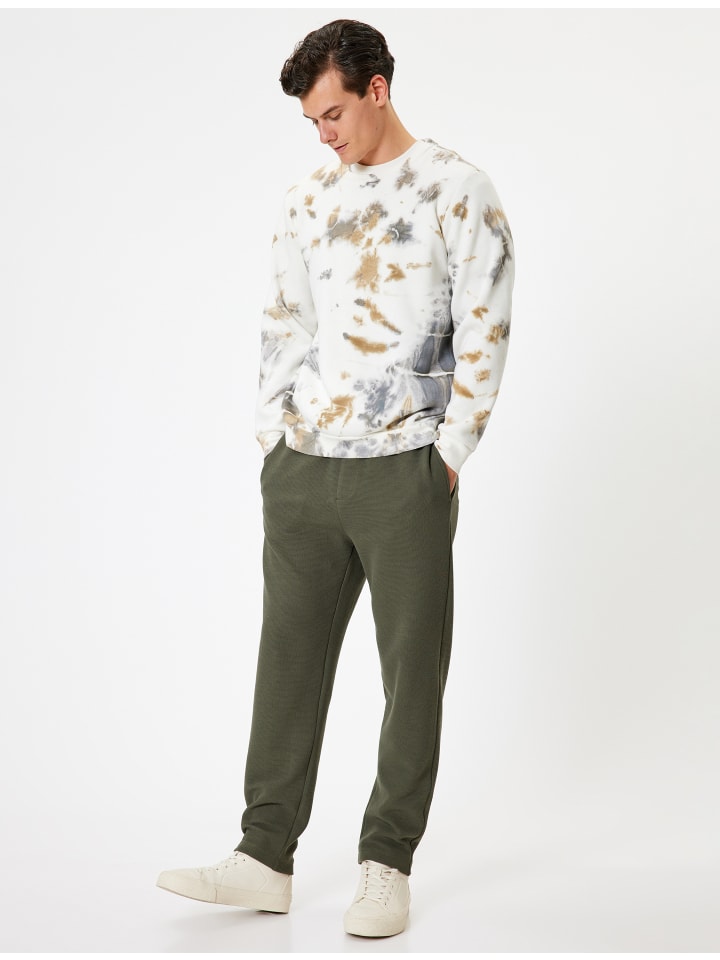 Спортивные штаны KOTON, зеленый 
Спортивные штаны KOTON, зеленый