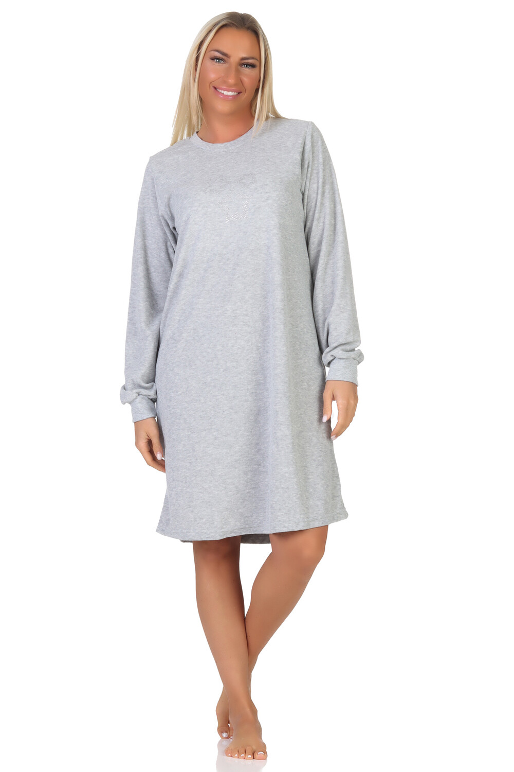 Ночная рубашка NORMANN Frottee Loungewearr Sternen, серый
Ночная рубашка NORMANN Frottee Loungewearr Sternen, серый