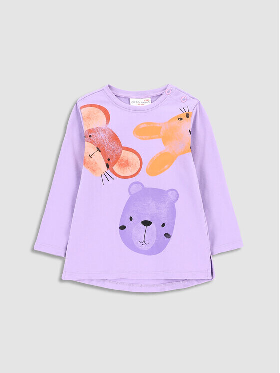 Блуза стандартного кроя Coccodrillo, фиолетовый
Блуза стандартного кроя Coccodrillo, фиолетовый