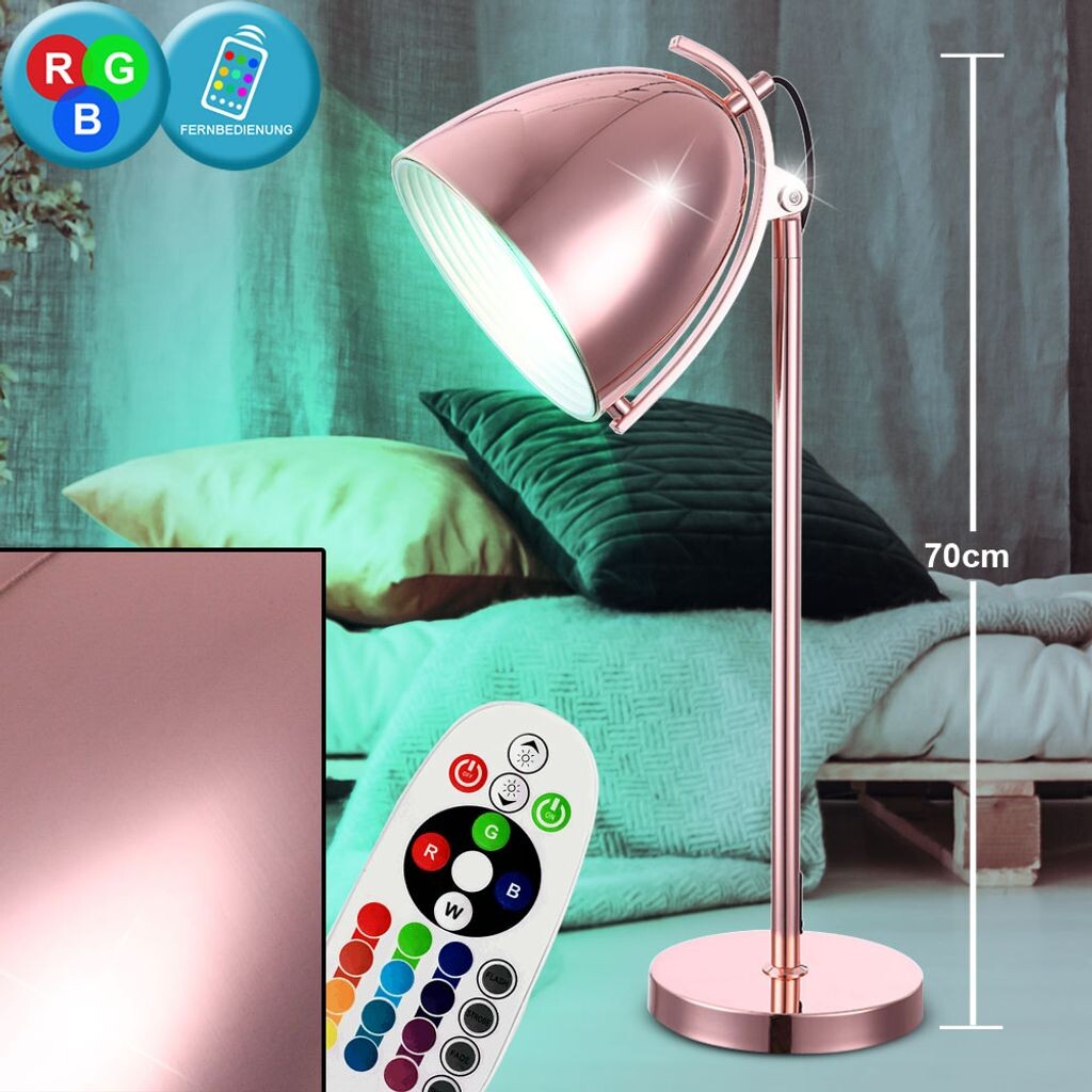 Светодиодная настольная лампа RGB, медный цвет, подвижный точечный светильник JACKSON etc-shop, медь
Светодиодная настольная лампа RGB, медный цвет, подвижный точечный светильник JACKSON etc-shop, медь