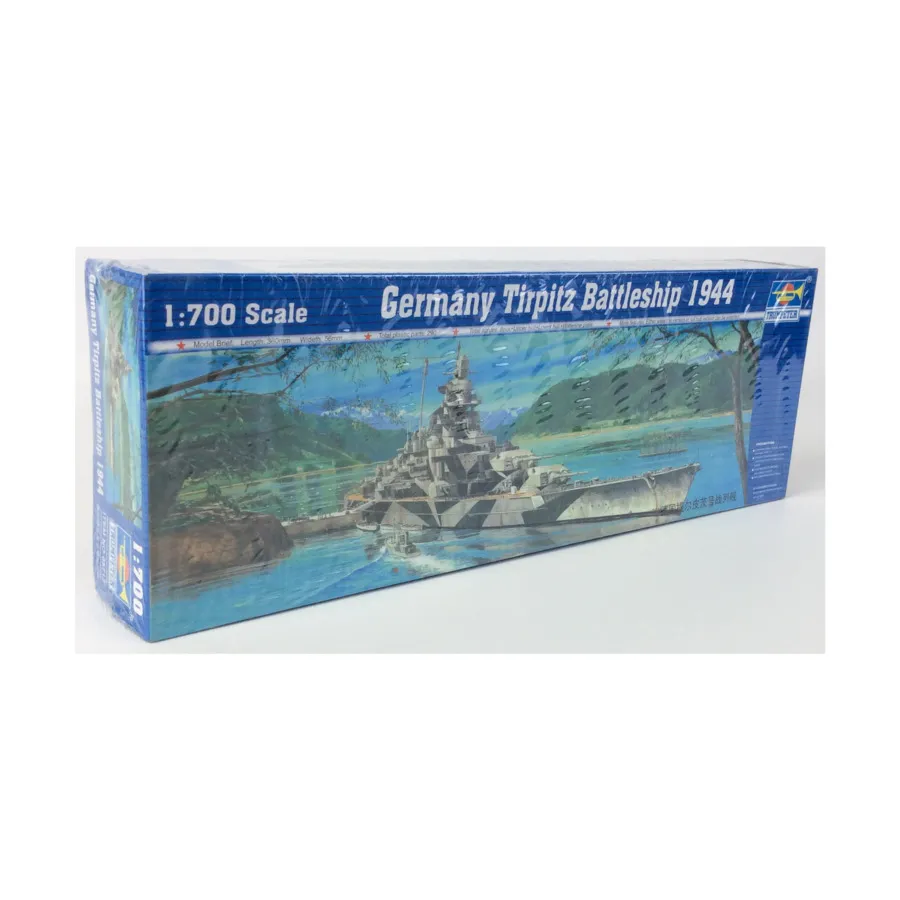 Германия, линкор Тирпиц, 1944 г., Warship Models (1:700) (Trumpeter Models)
Германия, линкор Тирпиц, 1944 г., Warship Models (1:700) (Trumpeter Models)