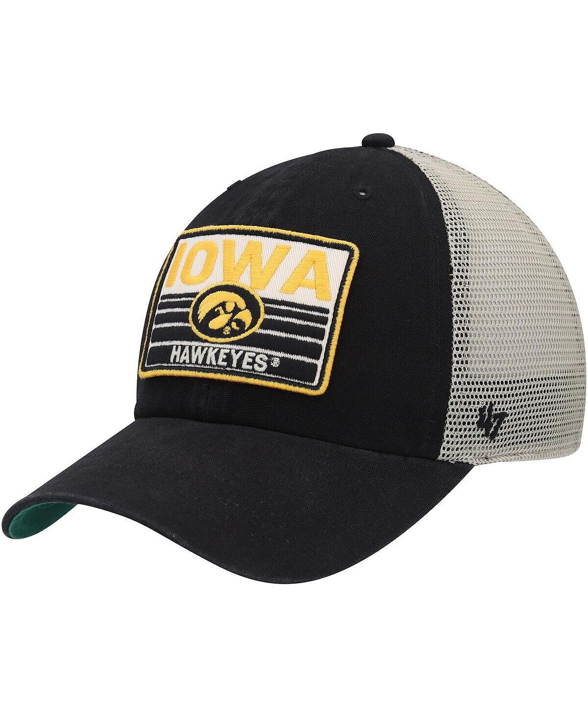 Мужская черная натуральная кепка Iowa Hawkeyes Four Stroke Clean Up Trucker Snapback '47 Brand
Мужская черная натуральная кепка Iowa Hawkeyes Four Stroke Clean Up Trucker Snapback '47 Brand